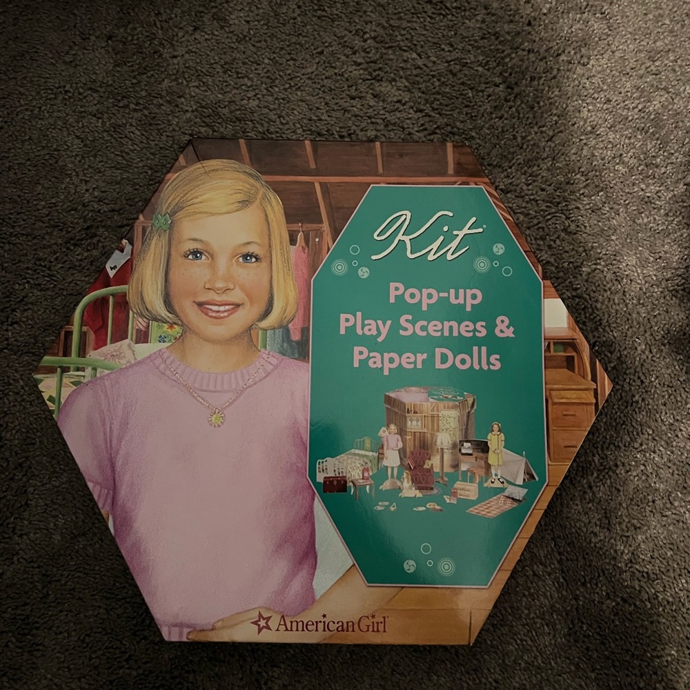 American Girl Kit Pop-up Play Set - Pink and Green